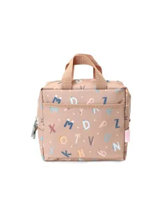 Bolsa Merienda Térmica Funny Letters Personalizable