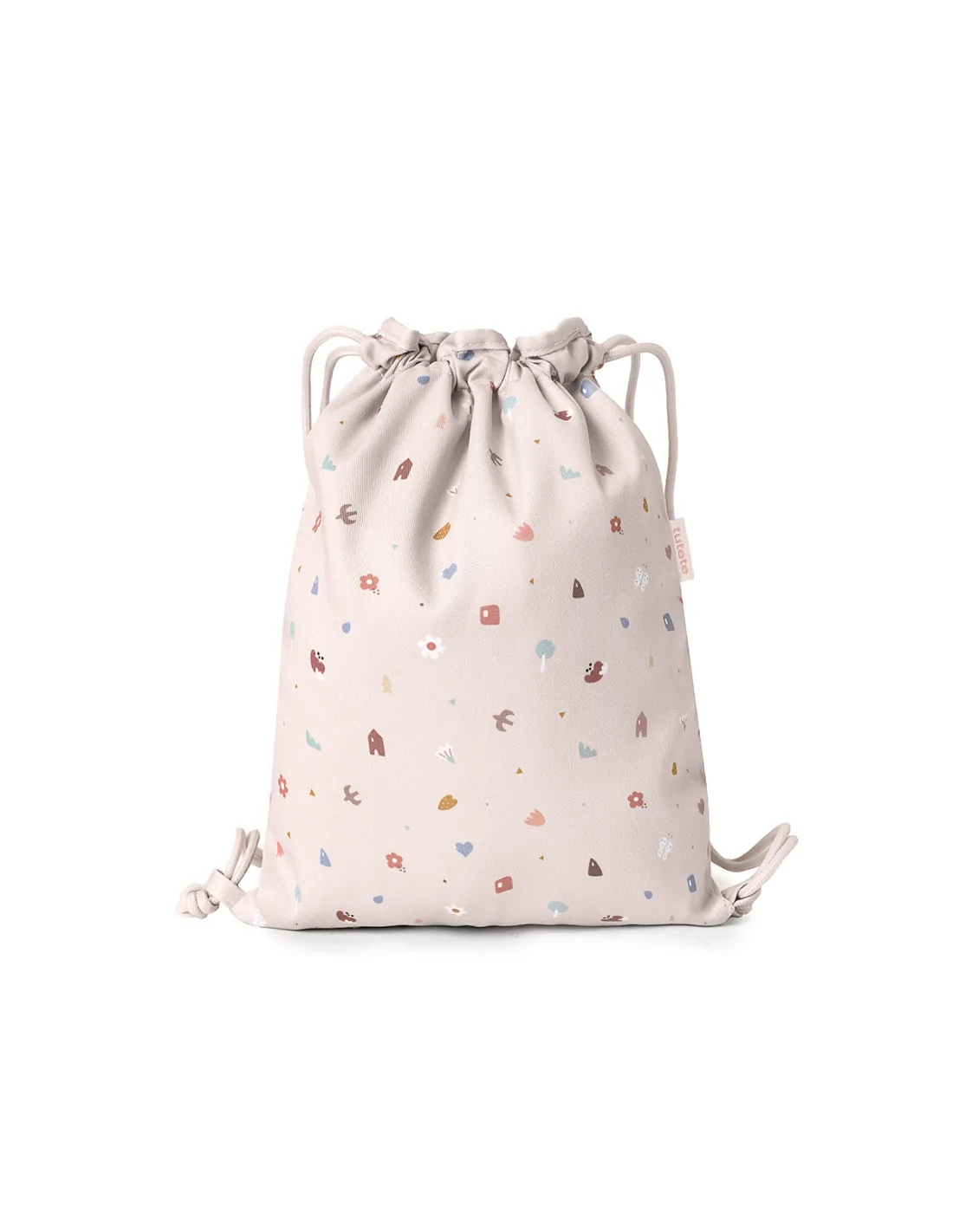 Mochila Saco Tela Geometric Nature Personalizable