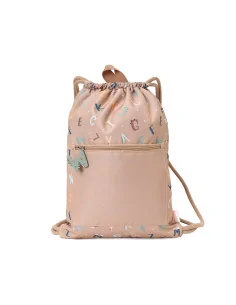 Mochila Saco Impermeable Funny Letters Personalizable