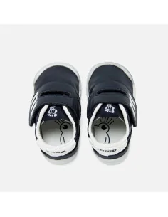 Deportiva Mustang Free Baby azul marino y blanco