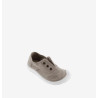 Zapatillas Barefoot Infantil Bosco Lona DREC con Elástico Beige Victoria
