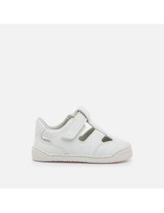 Mustang Free Baby blanco | Sandalias barefoot infantiles primeros pasos