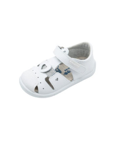 Sandalia L500 Teresa Blanco Plata Titanitos