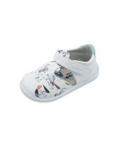Sandalia L500 Patinete Blanco Titanitos