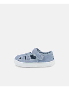 Sandalias Barefoot Niño Blanditos Molly Cerradas Jeans