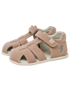 Sandalias Barefoot Piel Rosa Maquillaje| Calzado Respetuoso