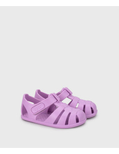 Sandalias Cangrejeras Igor Nemo Solid Malva| Barefoot Infantil