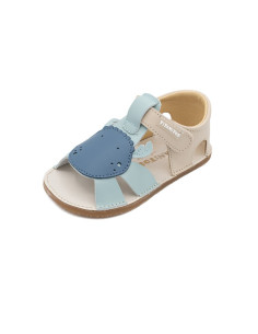 Sandalia piel lavable L560 Cangrejo Titanitos