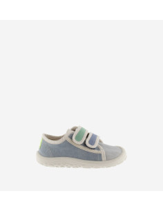 Zapatillas Barefoot Niño Victoria Bosco Basket Lona Azul