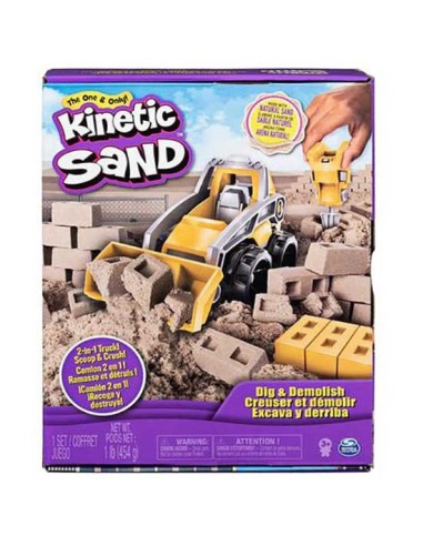 Set Excava y Derriba Kinetic Sand