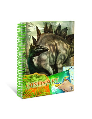 Libro de pegatinas de dinosaurios