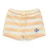Bañador corto Rayas Miel - Bañadores de protección solar para bebé - Burbujitas