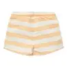 Bañador corto Rayas Miel - Bañadores de protección solar para bebé - Burbujitas